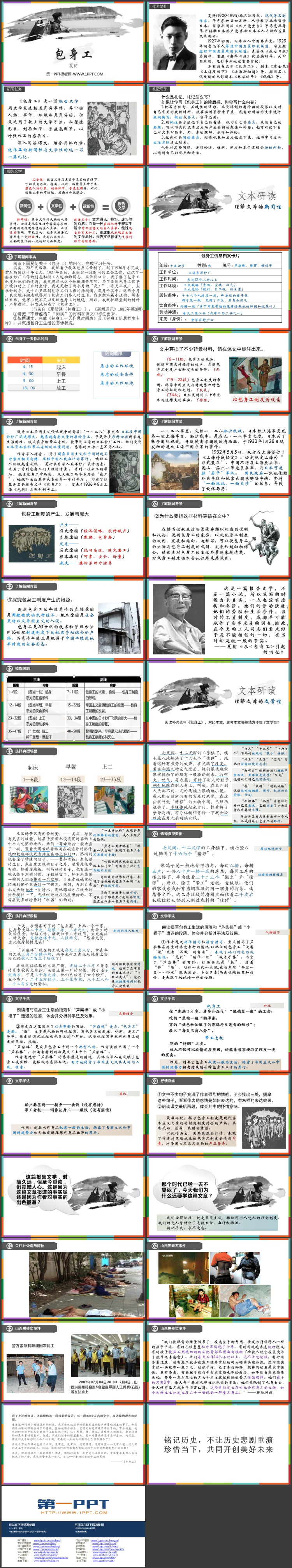《包身工》PPT优质课件