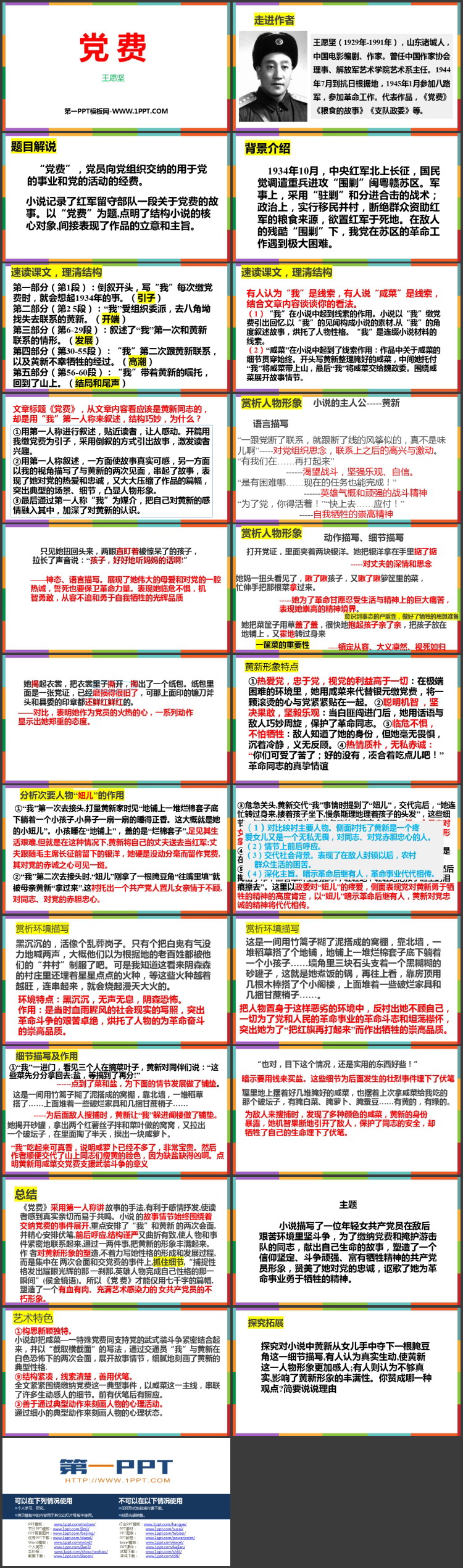 《党费》PPT课件下载