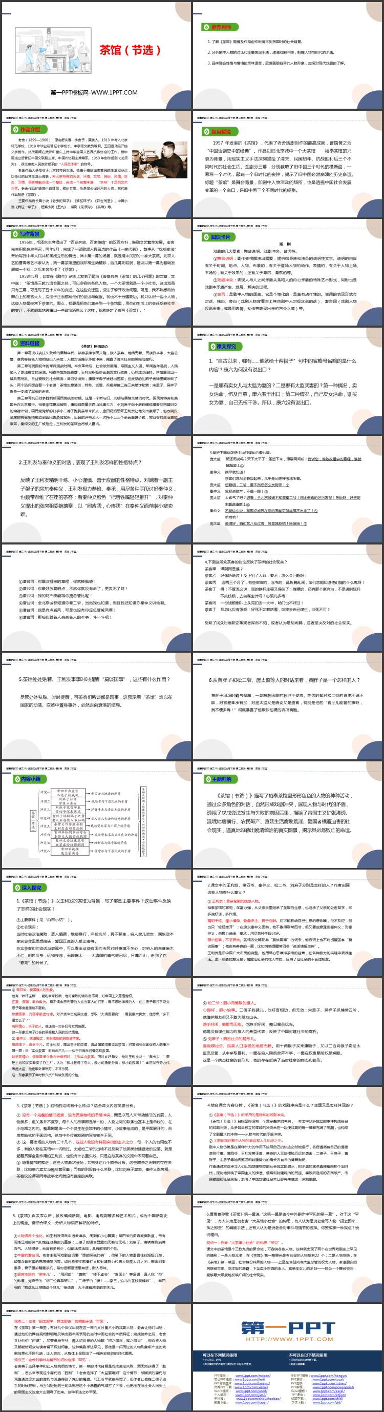 《茶馆》PPT精品课件