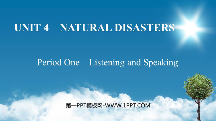 《Natural Disasters》Period One PPT课件