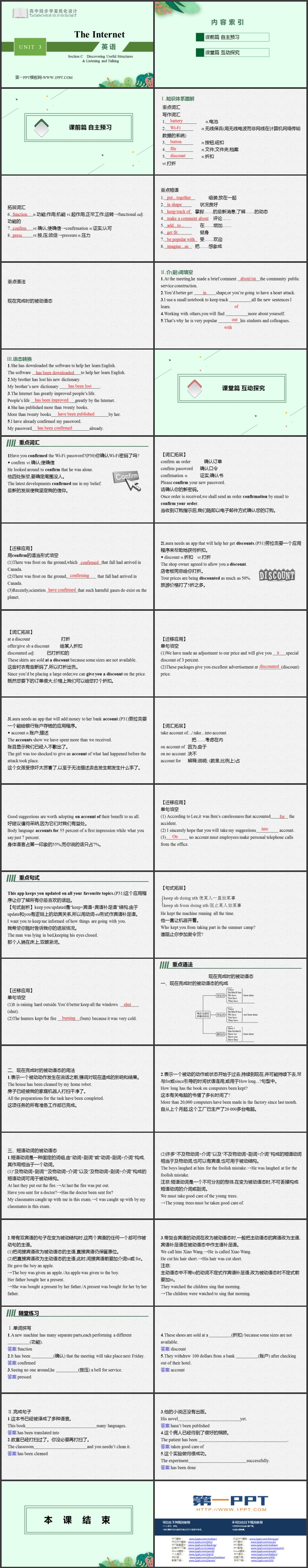 《The Internet》SectionC PPT教学课件