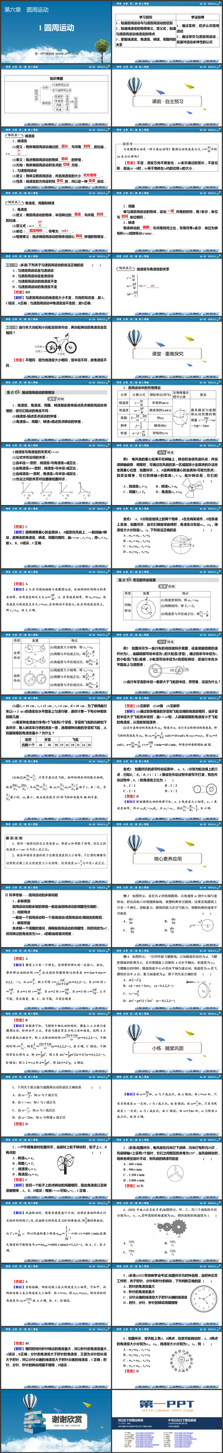 《圆周运动》PPT精品课件