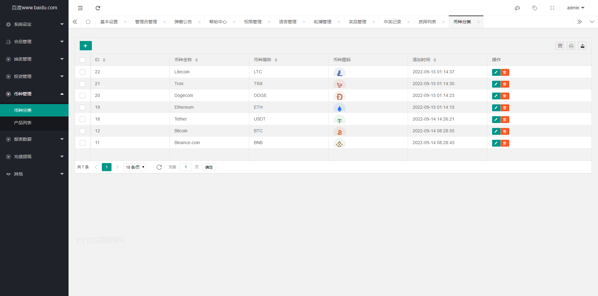 五国语言收益理财BTC虚拟币质押定期存币系统源码_加密货币机器人量化交易系统_内附搭建教程